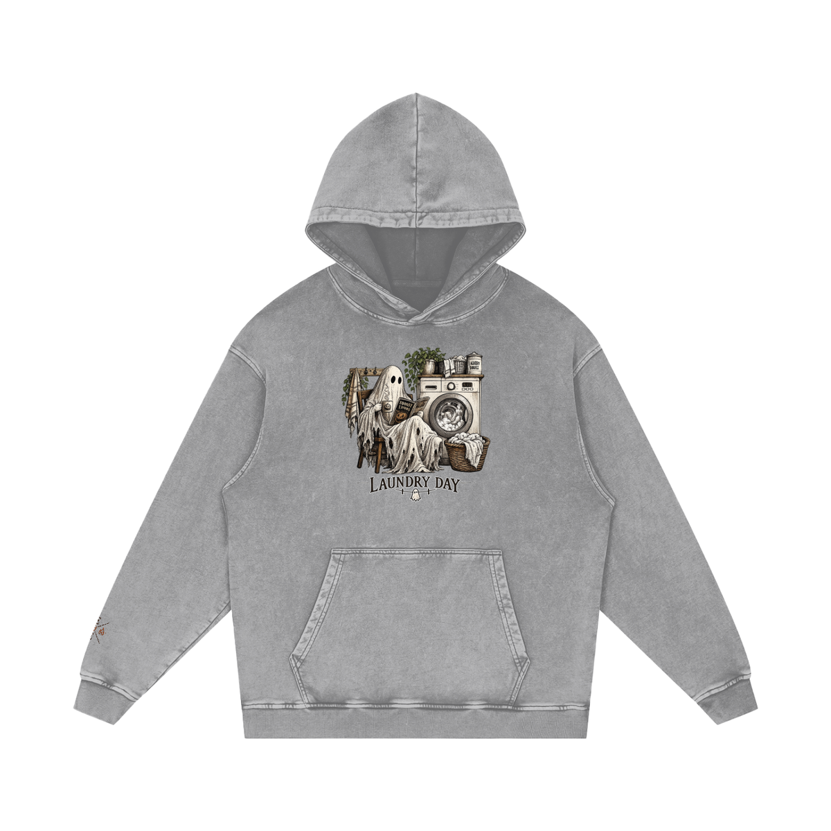 Laundry Day Printed Hoodie