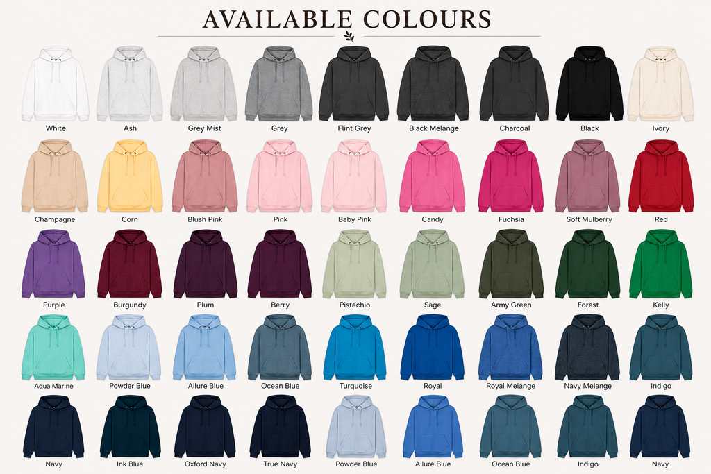 All Panic, No Disco  Embroidered Hoodie