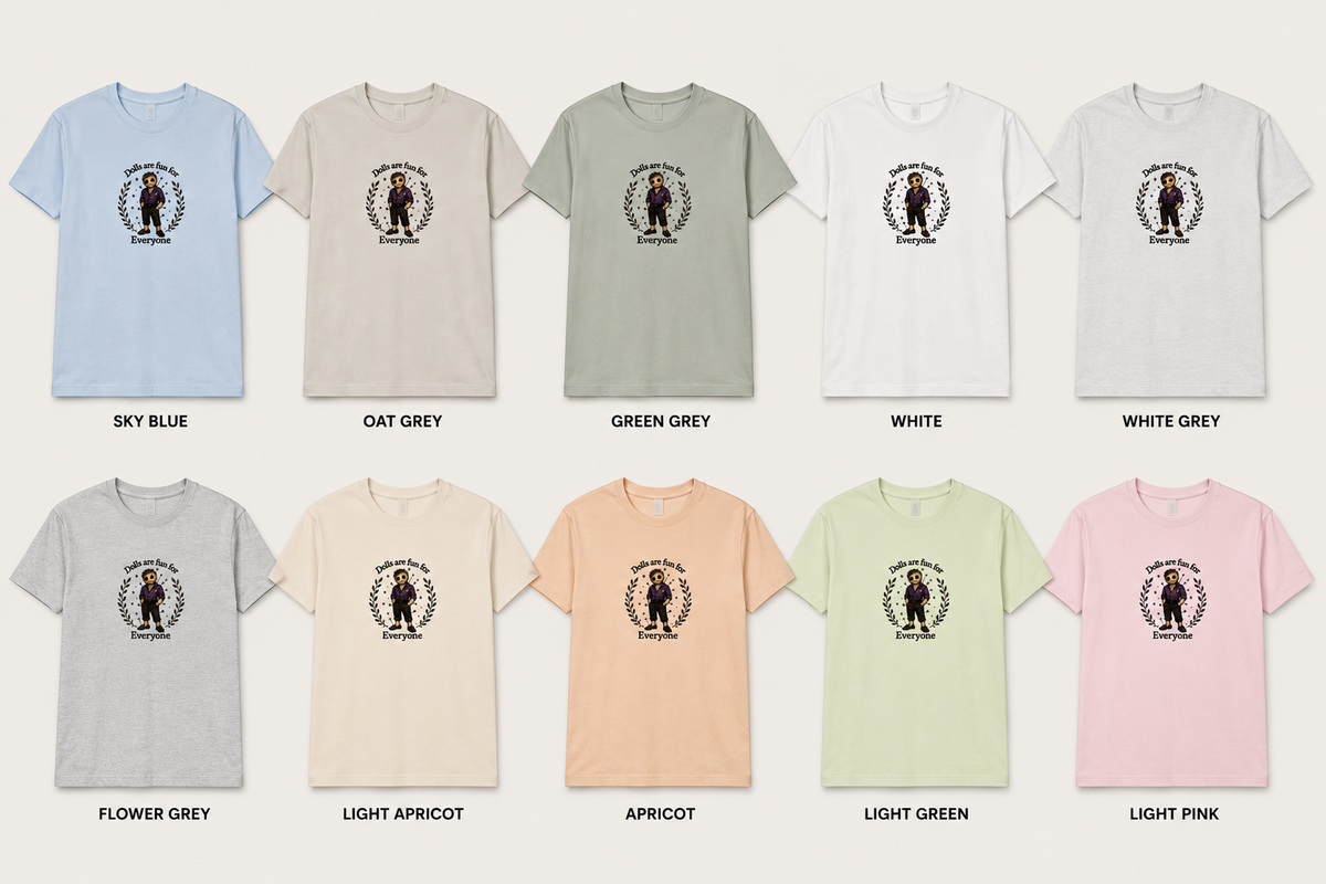 Dolls are Fun Printed Tee