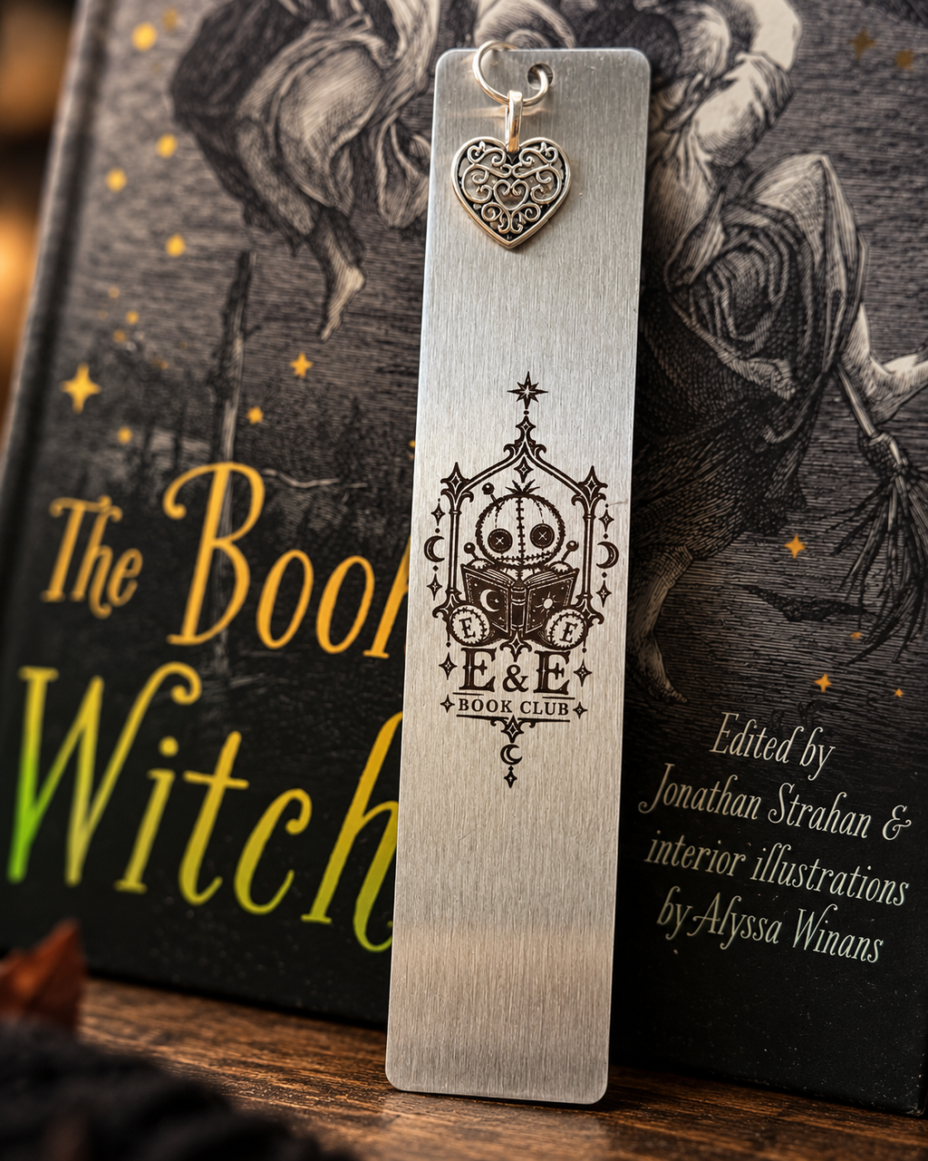Literary Dopamine – Stainless Steel Bookmark