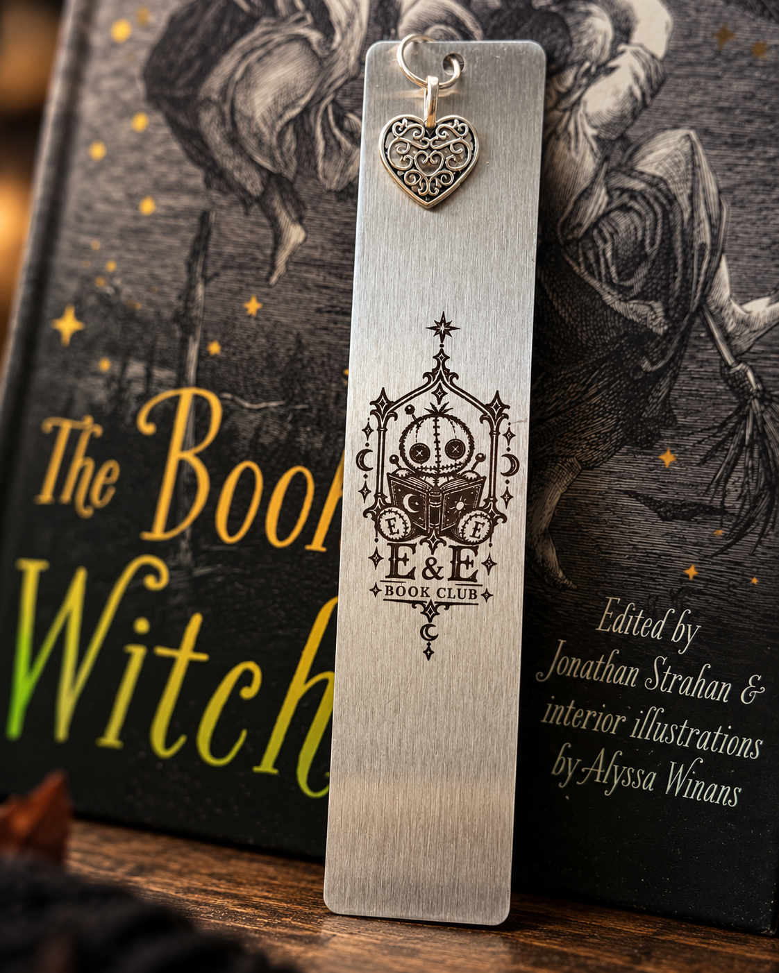 Literary Dopamine – Stainless Steel Bookmark