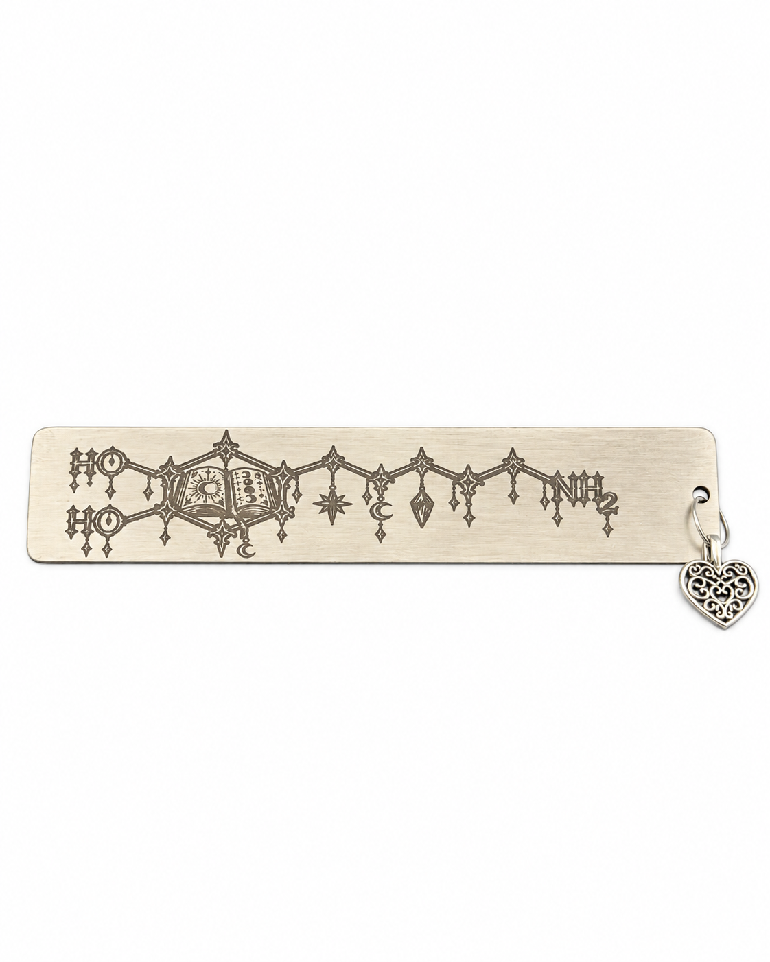 Literary Dopamine – Stainless Steel Bookmark