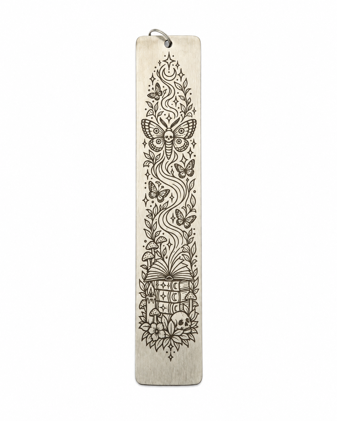 Between the Pages – Stainless Steel Bookmark