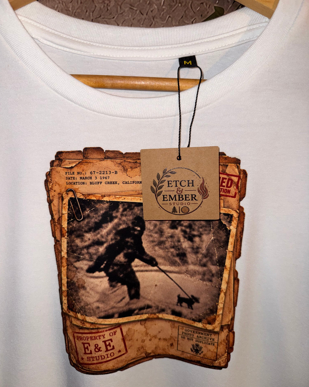 Big Foot, Little Dog -Vintage Twist T-Shirt