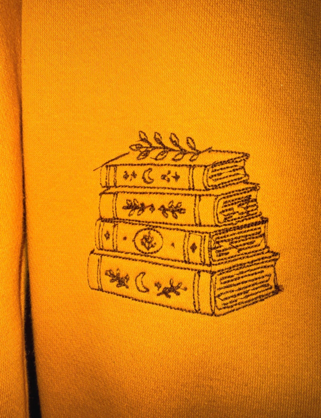 Black Cat Alley - Embroidered Hoodie