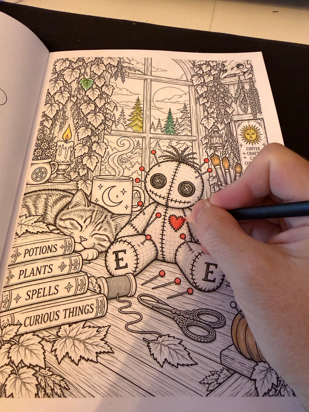 Etch & Ember Adult Colouring Book