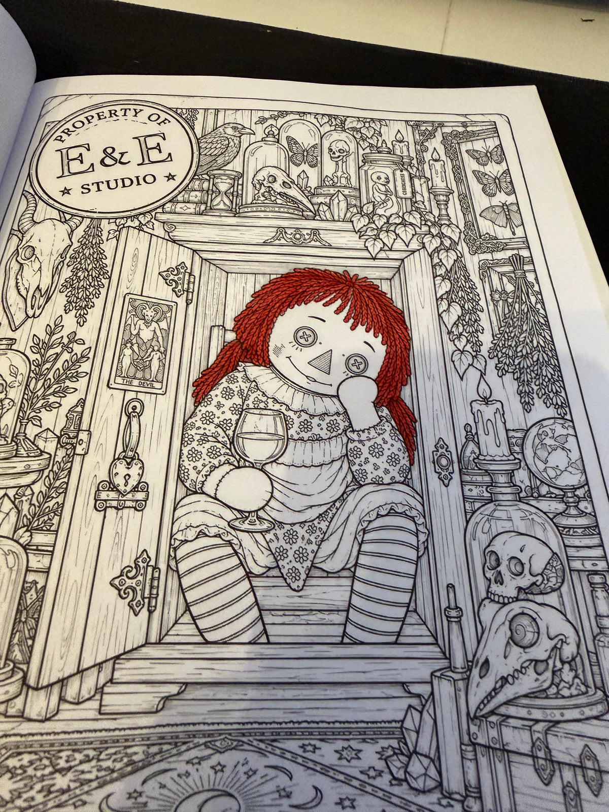 Etch & Ember Adult Colouring Book