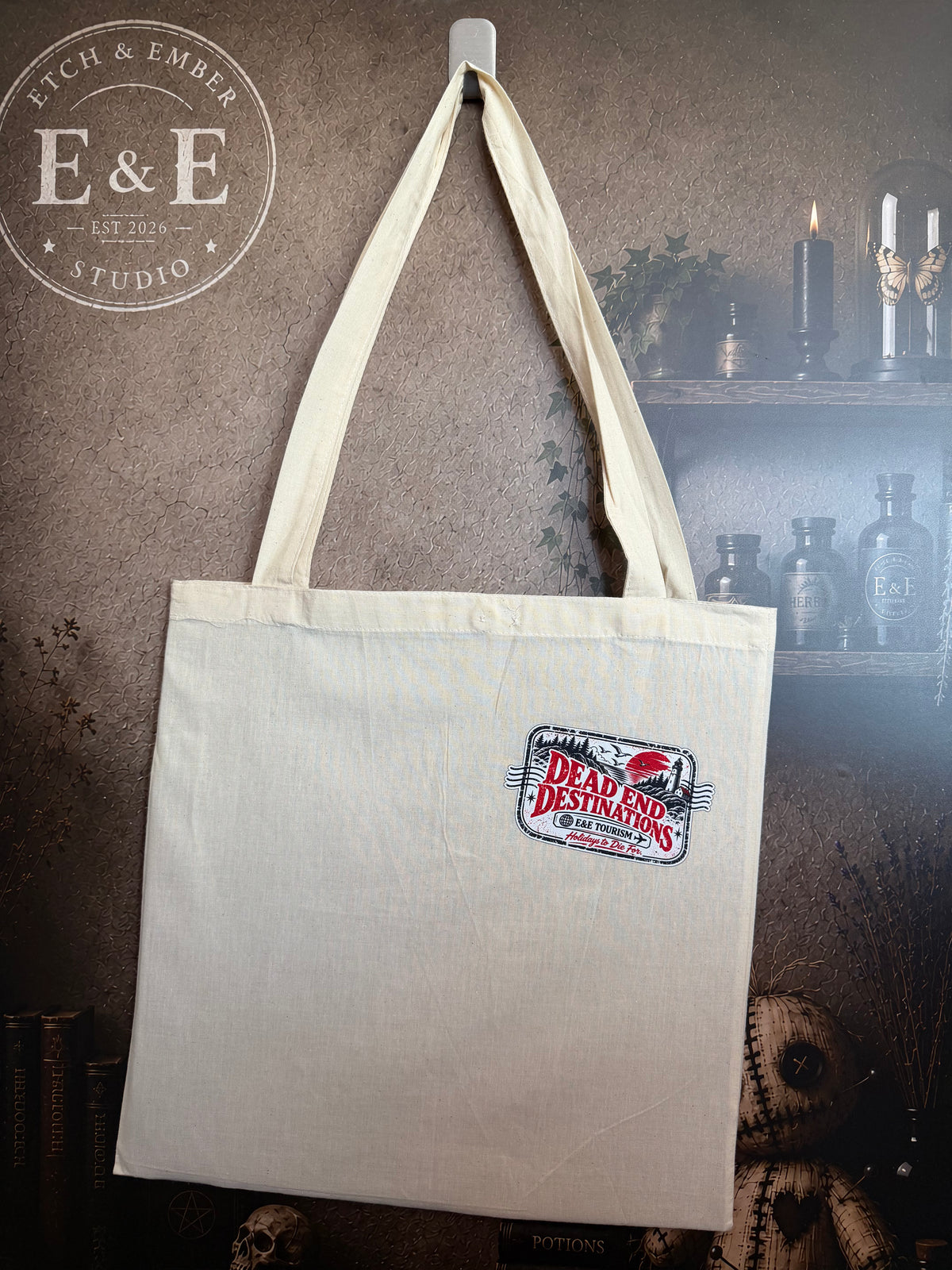Haddonfield, Illinois – Vintage Horror Tourism Tote Bag