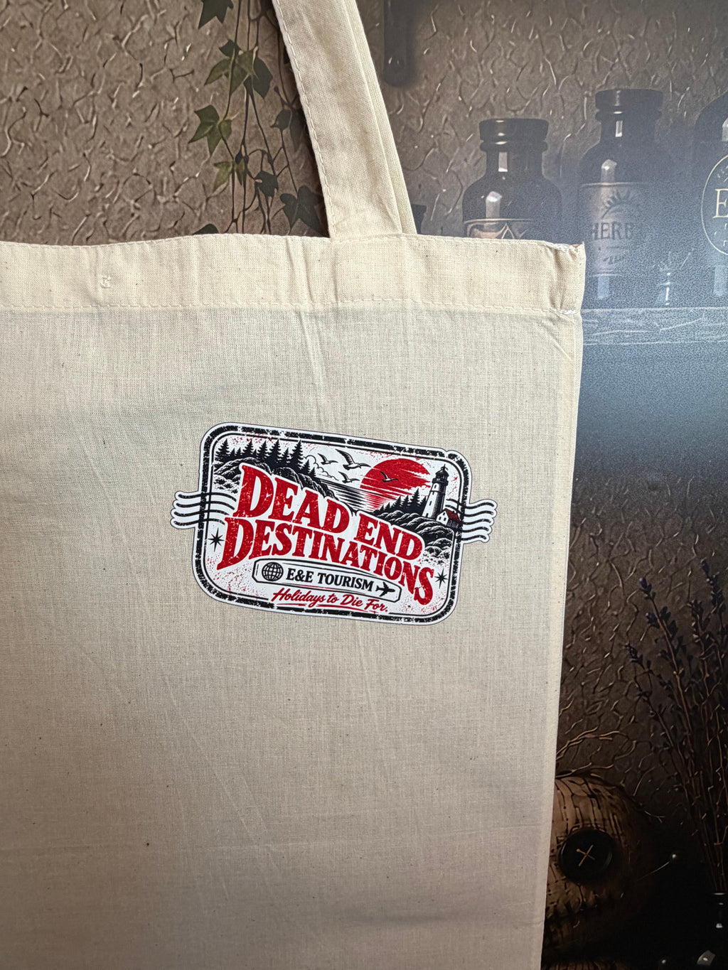 Amity Island – Vintage Horror Tourism Tote Bag