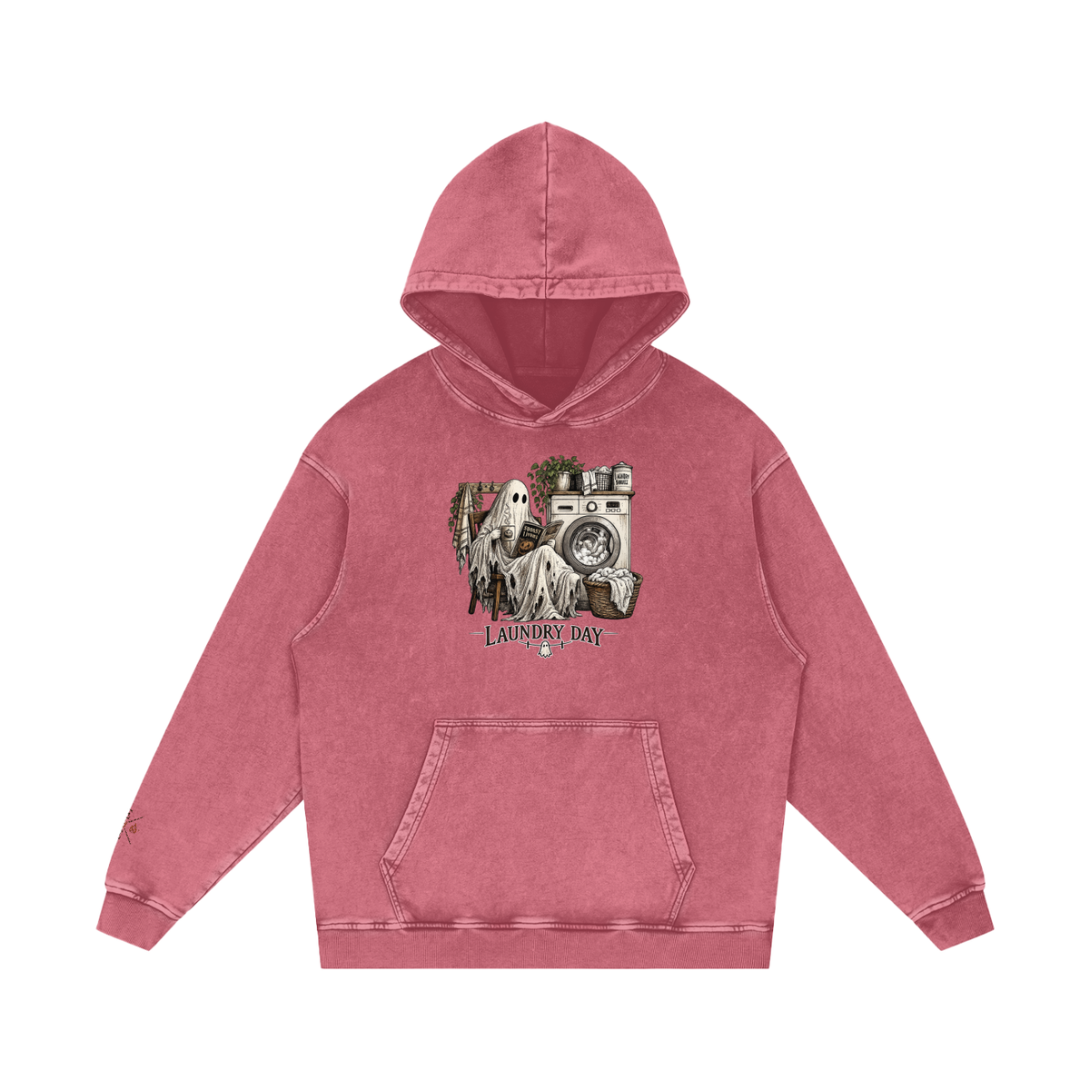Laundry Day Printed Hoodie