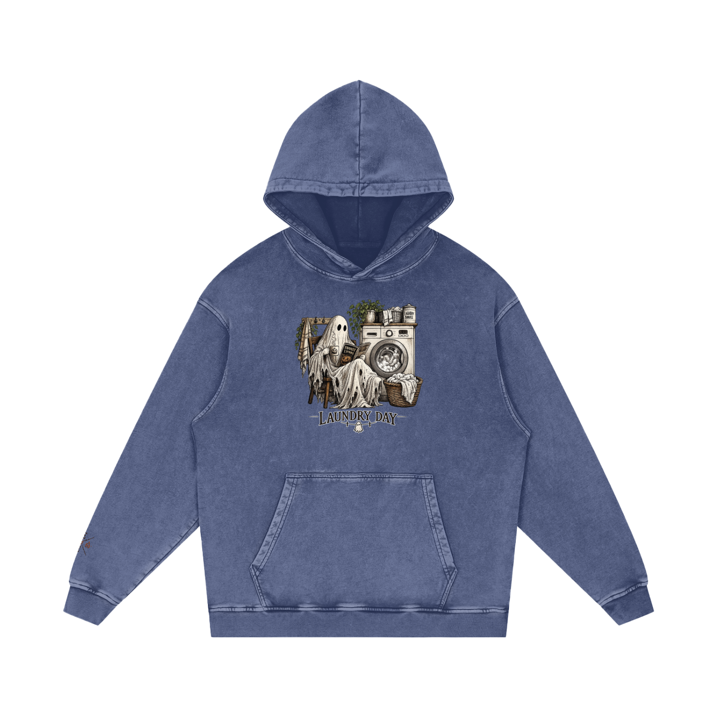 Laundry Day Printed Hoodie
